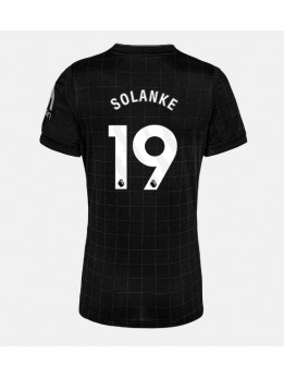 Billige Tottenham Hotspur Dominic Solanke #19 Bortedrakt Dame 2025-26 Kortermet